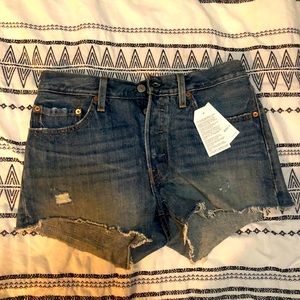 Levi’s 501 original fit jean shorts